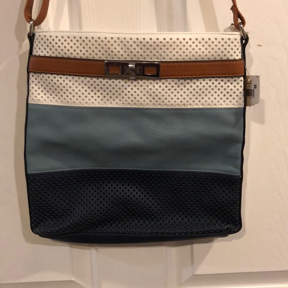 Cute blue and white purse NWT
